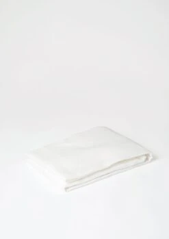 Washed Linen Cotton Fitted Sheet | Ecru