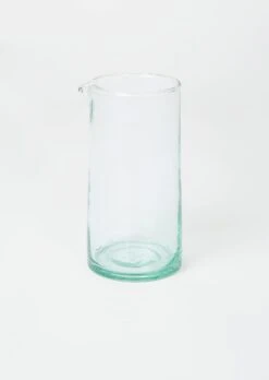 Moroccan Glass Jug | Clear