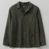 Arlo Garment Dyed Herringbone Jacket | Dark Moss 1 Arlo Garment Dyed Herringbone Jacket | Dark Moss -Falke Store 95QDA darkmoss