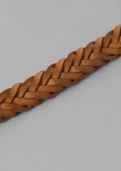 Bleu De Chauffe Woven Leather Belt | Natural -Falke Store ABGUS11 3