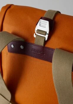 Brooks England Pickwick Small Canvas Backpack | Goose Beak -Falke Store ABGUS14 3