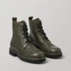 Fracap Arlen Leather Boots | Olive 1 Fracap Arlen Leather Boots | Olive -Falke Store ABOTW03 olive 0
