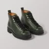 Fracap Leather Monkey Boots | Green 2 Fracap Leather Monkey Boots | Green -Falke Store ABOTW10 green 0