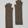 Nishiguchi Kutsushita Merino Tipless Gloves | Brown -Falke Store AGLTW09 brown 0