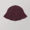 Bell Shaped Cashmere Hat | Elderberry -Falke Store AHATW14 elderberry 0