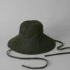 Muehlbauer Waxed Cotton Hat | Forest -Falke Store AHAUS04 forrestgreen 0