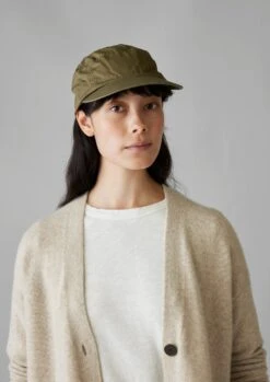 Decho Weatherproof Cotton Cap | Olive 9 Decho Weatherproof Cotton Cap | Olive -Falke Store AHAUS10 2