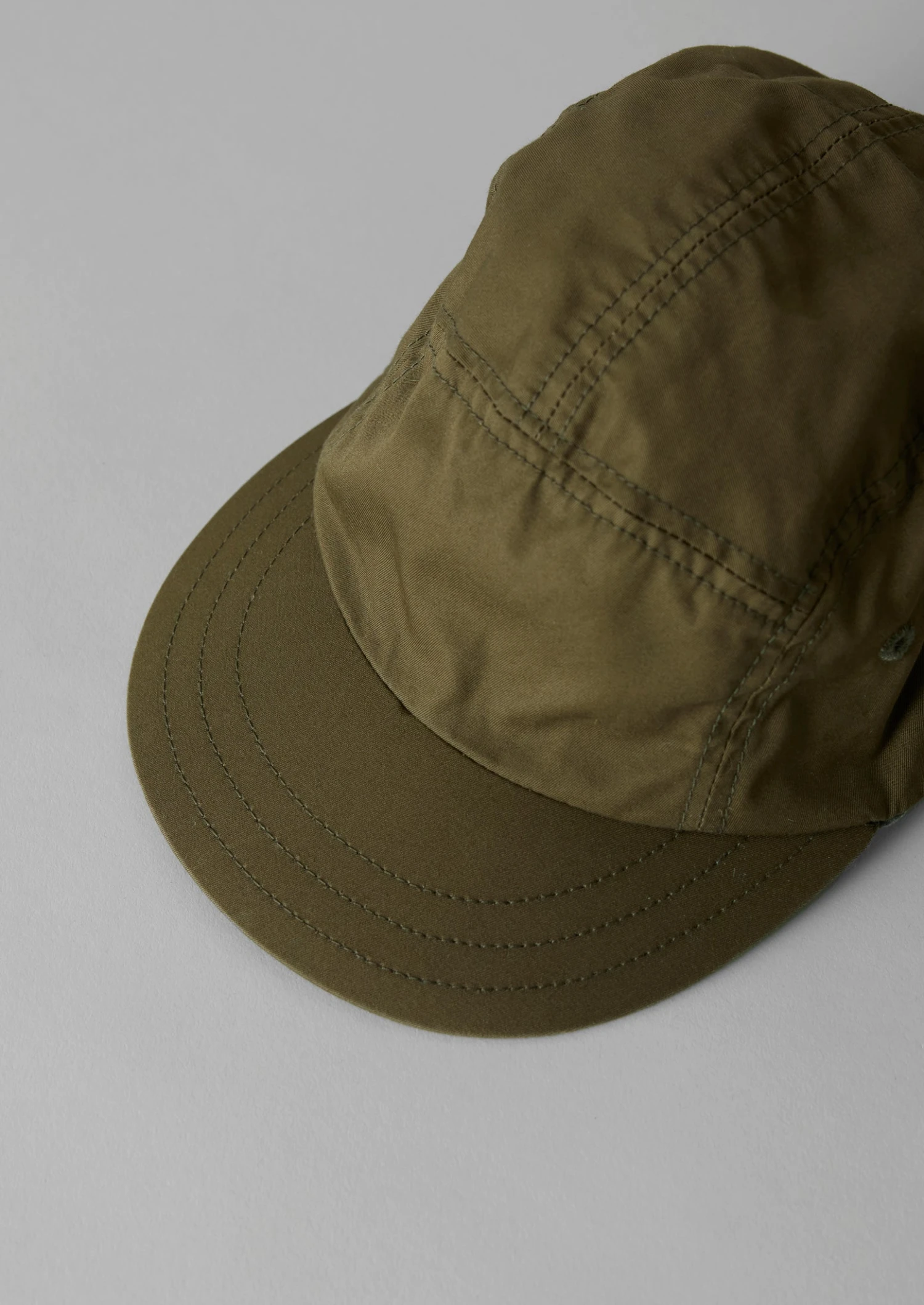 Decho Weatherproof Cotton Cap | Olive 6 Decho Weatherproof Cotton Cap | Olive - Image 4