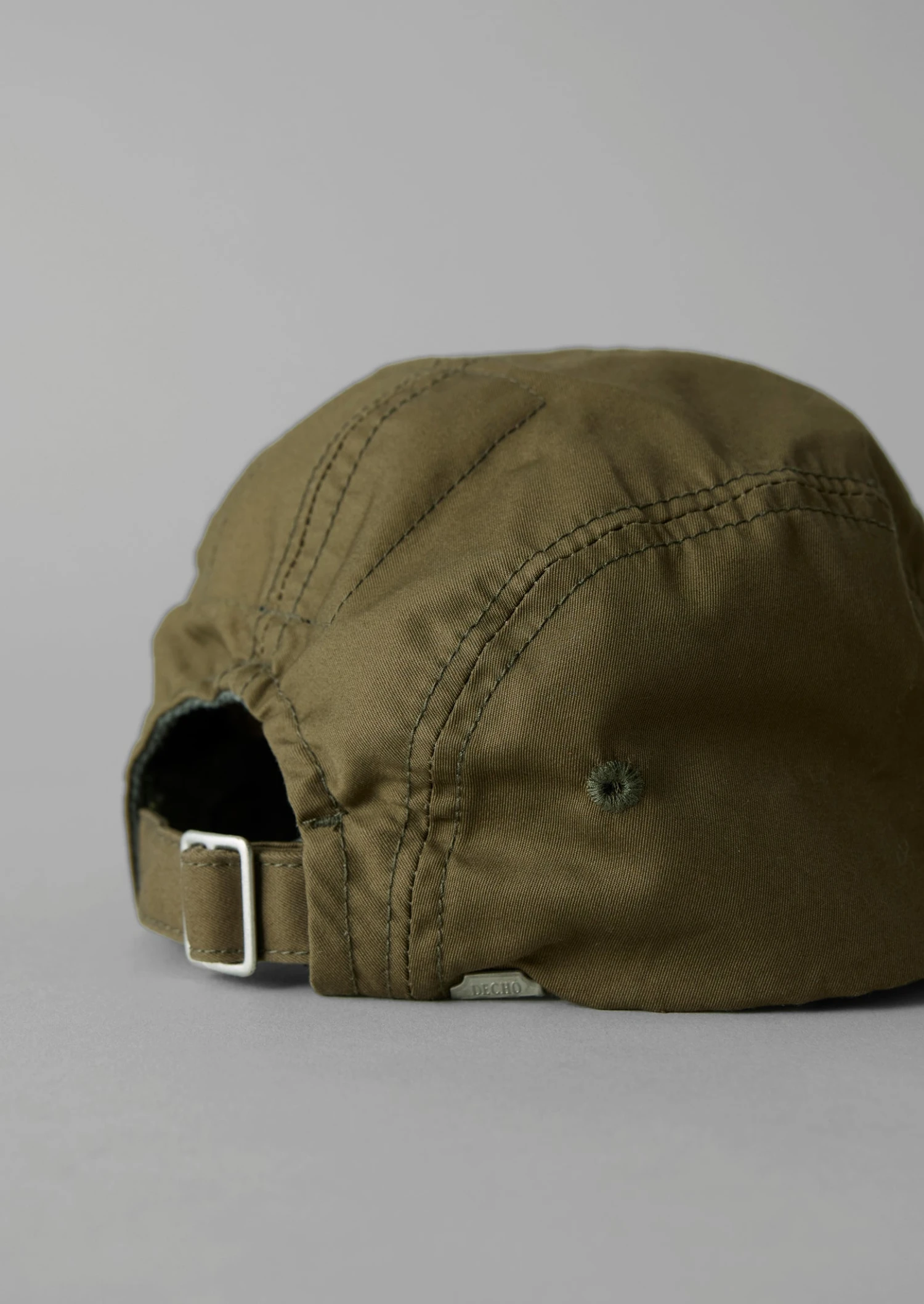 Decho Weatherproof Cotton Cap | Olive 7 Decho Weatherproof Cotton Cap | Olive - Image 5