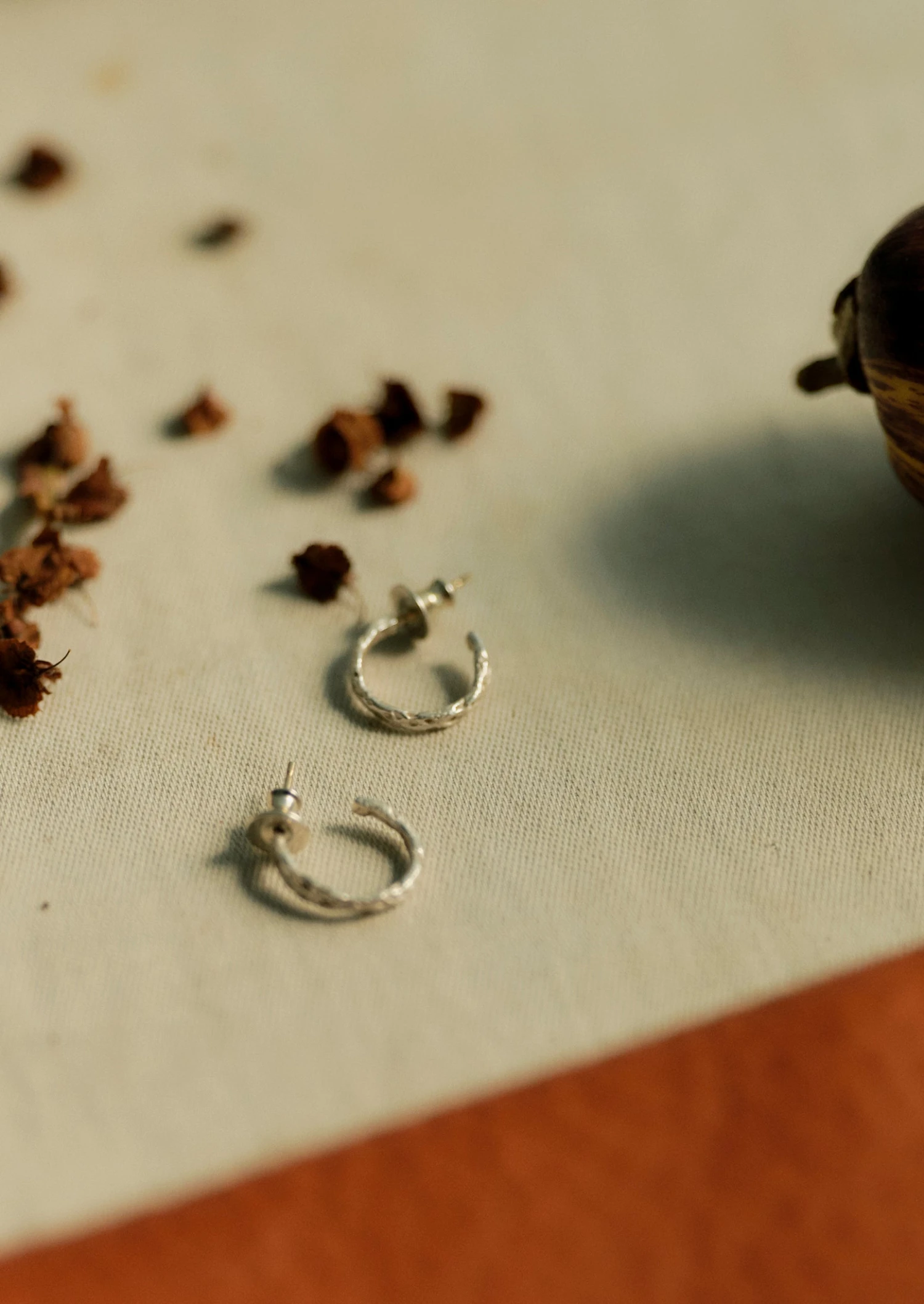 Emily Nixon Urchin Hoop Earrings | Silver 4 Emily Nixon Urchin Hoop Earrings | Silver - Image 2