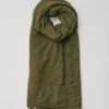 Cashmere Wool Wrap Scarf | Olive