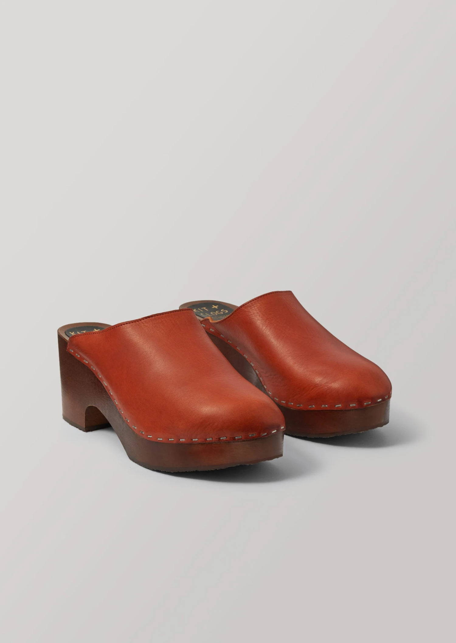 Kit And Clogs Studio Leather Mules | Amber 3 Kit And Clogs Studio Leather Mules | Amber