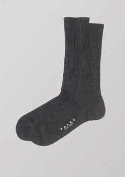 Falke Cosy Wool Boot Socks | Anthramix