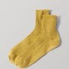 Nishiguchi Kutsushita Linen Socks | Yellow 2 Nishiguchi Kutsushita Linen Socks | Yellow -Falke Store ASOSS10 yellow