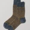 Nishiguchi Kutsushita Wool Jacquard Socks | Navy 2 Nishiguchi Kutsushita Wool Jacquard Socks | Navy -Falke Store ASOSW12 navy