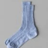 Maria La Rosa Hemp Socks | Flax Blue -Falke Store ASOUS07 flaxblue 0