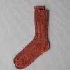 Nishiguchi Kutsushita Hemp Cotton Socks | Brick