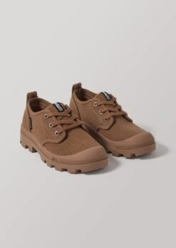 Aigle Organic Cotton Walking Trainers | Brown