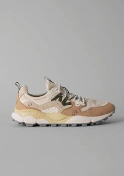 Flower Mountain Yamano Kaiso Trainers | Ecru/Beige -Falke Store ATPUS02 2