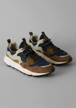 Flower Mountain Yamano Kaiso Trainers | Navy/Sage -Falke Store ATPUS02 6