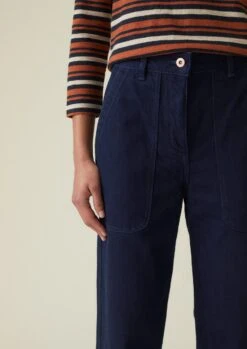 Blackhorse Lane Long Crop Jeans | Indigo -Falke Store C4NBI 3