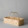 Iris Hantverk Pine Strip Woven Trug | Natural -Falke Store HBSUS03 natural 0