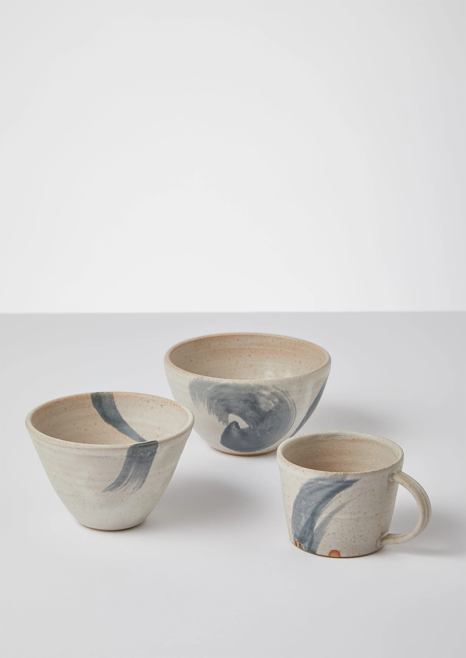 Rachel Gray Wave Bowl | Dolomite/Water Blue 5 Rachel Gray Wave Bowl | Dolomite/Water Blue - Image 3