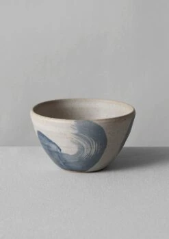 Rachel Gray Wave Ramen Bowl | Dolomite/Water Blue