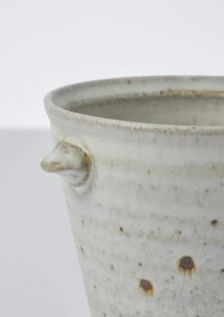 Tim Lake Small Lugged Pot | Dolomite White -Falke Store HCETS08 2