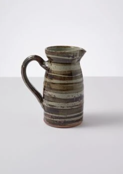 Jack Welbourne Large Striped Jug | Blue Ash