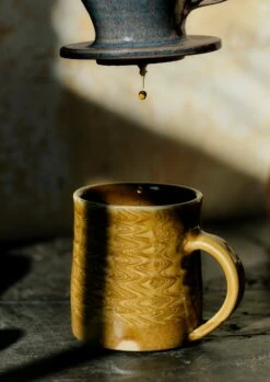 Pottery West Pour Over Coffee Set | Slate -Falke Store HCETW30 4