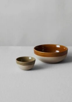 Stoneware Bowl | Khaki 11 Stoneware Bowl | Khaki -Falke Store HCETW36 04