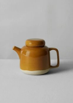 Stoneware Teapot | Pumpkin