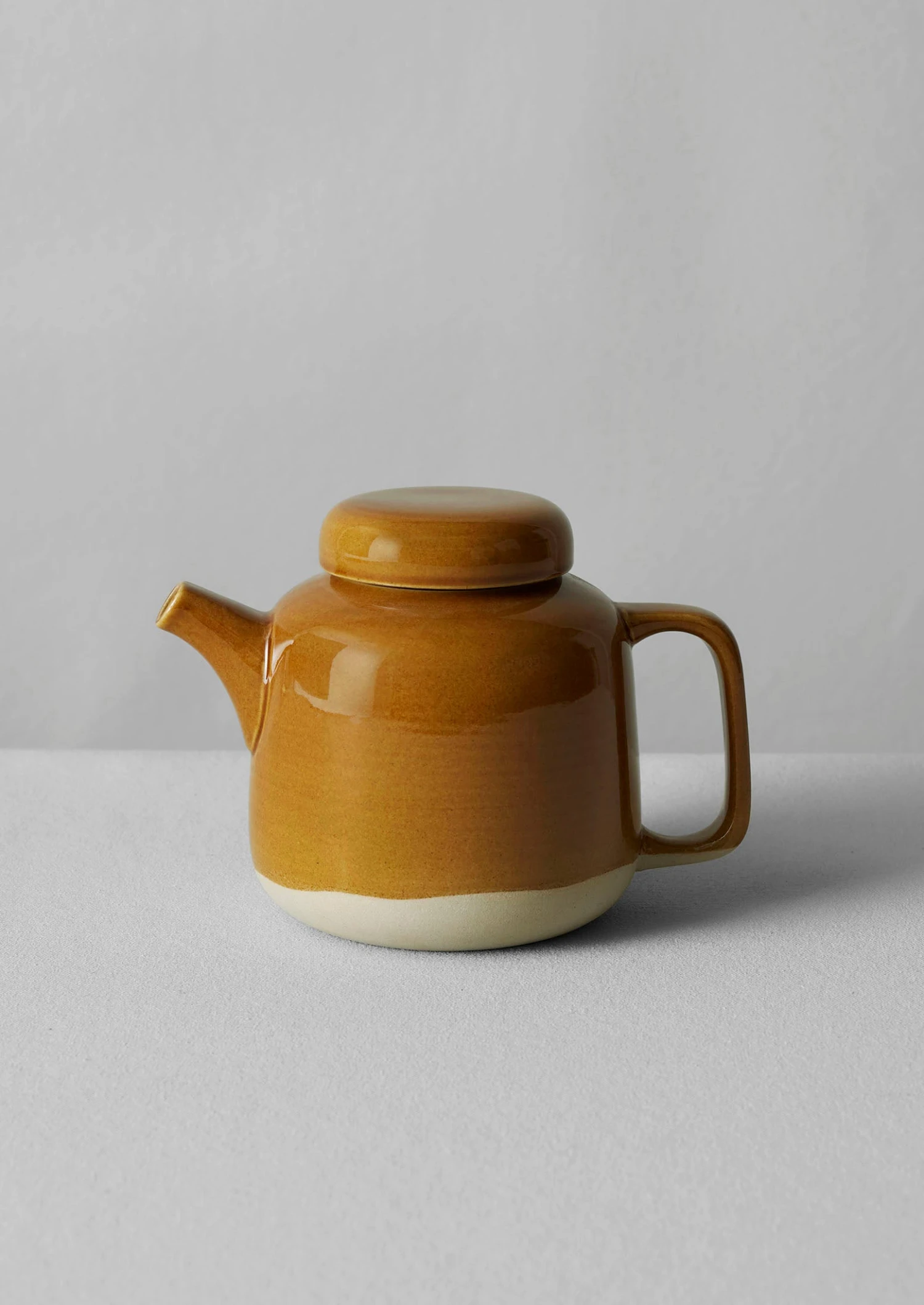 Stoneware Teapot | Pumpkin 3 Stoneware Teapot | Pumpkin