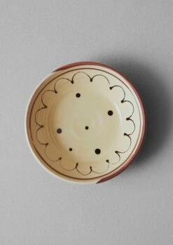 Frances Savage Serving Bowl | Terracotta/Cream