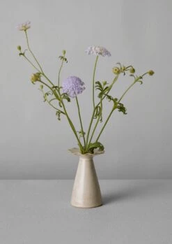 Alice Passingham Scalloped Vase | White -Falke Store HCEUS33 2