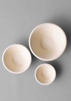 Willow Pottery Nesting Bowls | Terracotta/Ecru -Falke Store HCEUS35 2