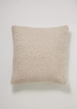 Sheepskin Cushion Cover | Ecru/Natural
