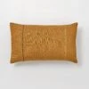 Rectangular Herringbone Embroidered Cushion Cover | Caramel 1 Rectangular Herringbone Embroidered Cushion Cover | Caramel -Falke Store HCUTS07 CARMEL 1
