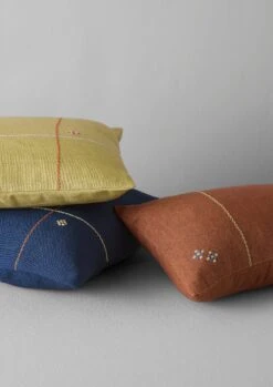 Embroidered Linen Square Cushion Cover | Flax 16 Embroidered Linen Square Cushion Cover | Flax -Falke Store HCUUS06 6