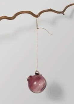 Hanging Boule Glass Vase | Framboise 13 Hanging Boule Glass Vase | Framboise -Falke Store HGLTW04 4