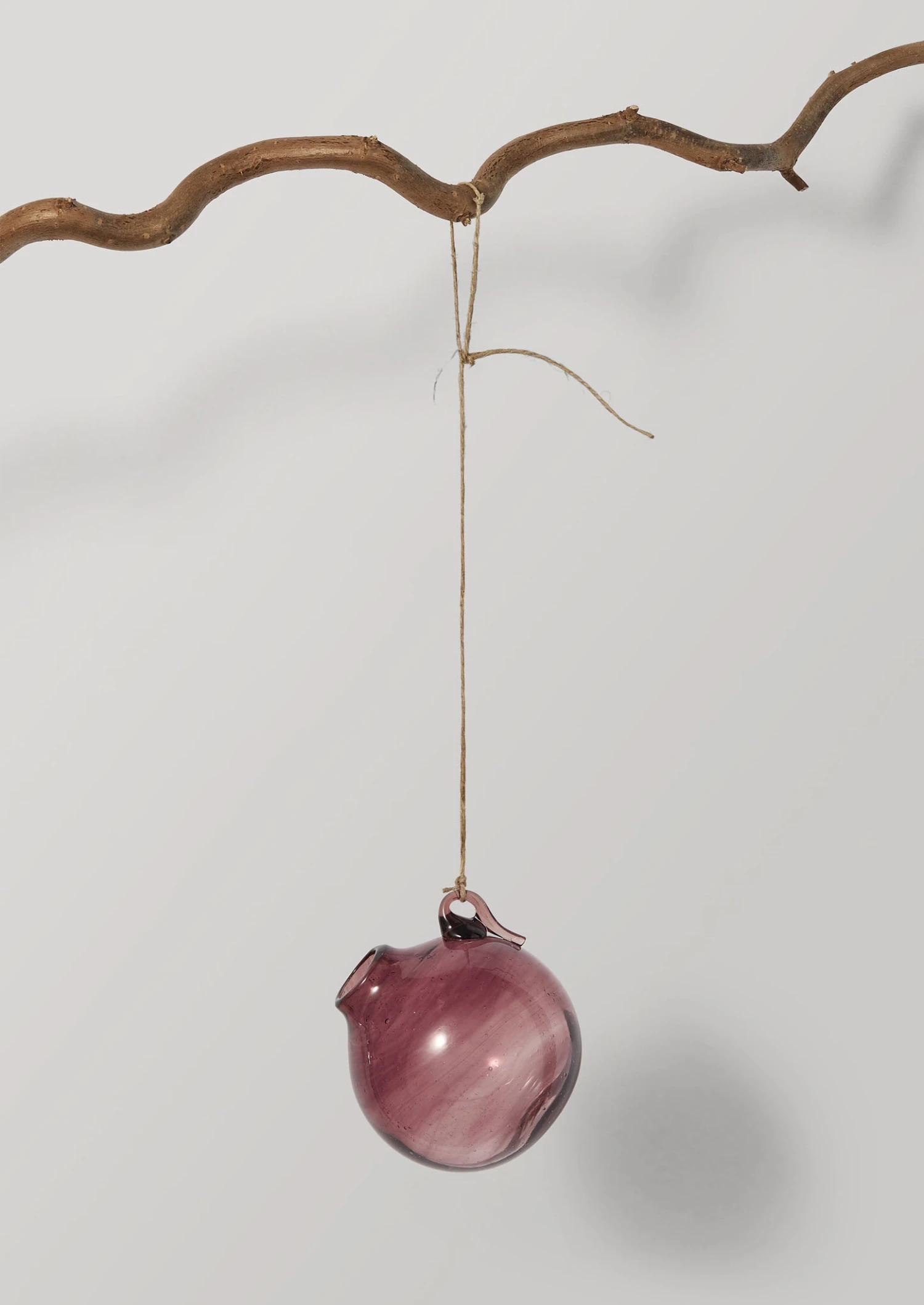 Hanging Boule Glass Vase | Framboise 7 Hanging Boule Glass Vase | Framboise - Image 5