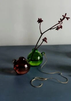 Hanging Boule Glass Vase | Framboise 15 Hanging Boule Glass Vase | Framboise -Falke Store HGLTW04 6