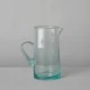 Handled Moroccan Glass Jug | Clear -Falke Store HGLUS02 clear 0