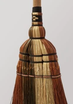 Sorghum Stripe Broom | Toffee -Falke Store HHATW10 2