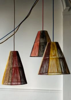 Handmade Large Iraca Lampshade | Multi -Falke Store HHATW11 1