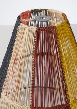 Handmade Medium Iraca Lampshade | Multi -Falke Store HHATW12 5