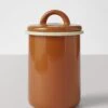 Enamel Storage Jar | Cumin -Falke Store HKITW10 cumin 0