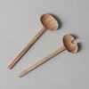 Acacia Wood Salad Servers | Natural Wood -Falke Store HKIUS02 naturalwood 0