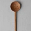 Acacia Wood Slotted Spoon | Natural Wood -Falke Store HKIUS03 naturalwood 0